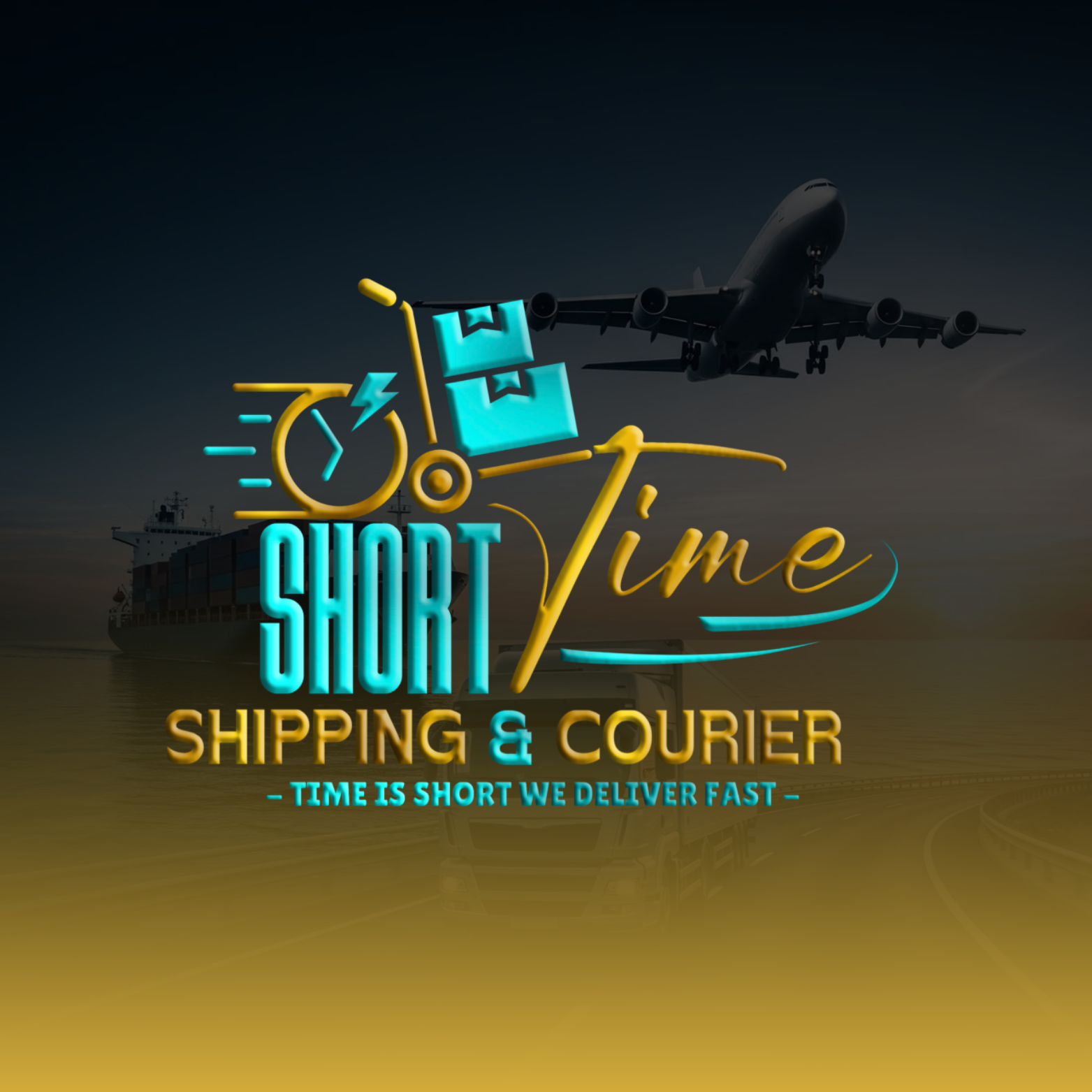 Short Time Shipping & Courier logo